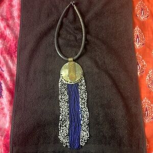 Tribal beaded necklace